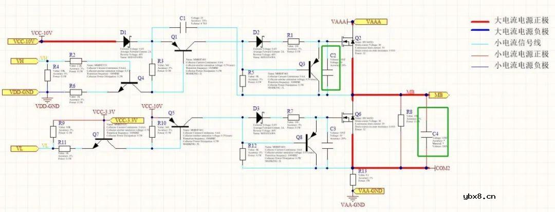如何用分立元件做MOS驱动电路？