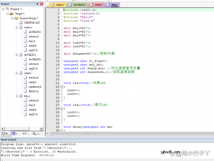基于51单片机的智能风扇系统设计案例 基于51单片机的智能风扇系统设计案例