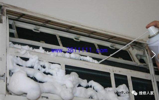 家用空调简单清洗知识。 