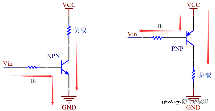 介绍10种三极管开关驱动电路图 NPN和PNP三极管原理及电路设计