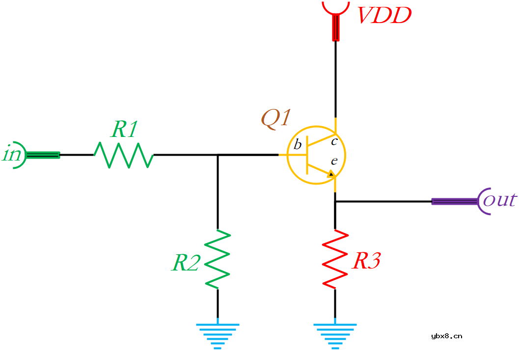 如何计算晶体管开关电路-1