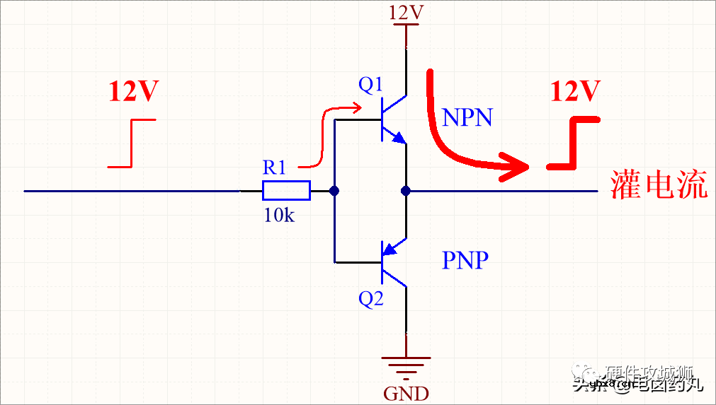 为什么PWM驱动采用图腾柱而不是互补推挽？