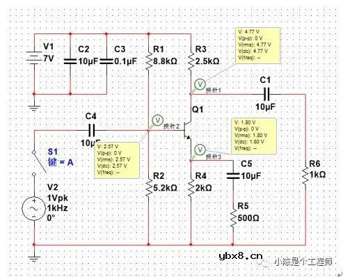 三极管放大电路与开关电路的设计 三极管放大电路与开关电路的设计