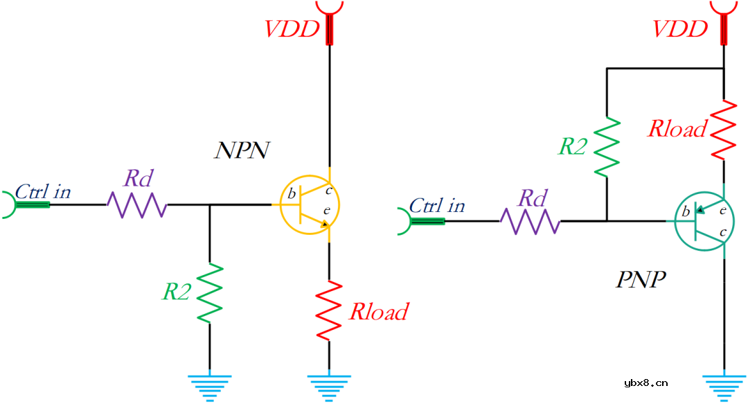 如何计算晶体管开关电路-2 如何计算晶体管开关电路-2