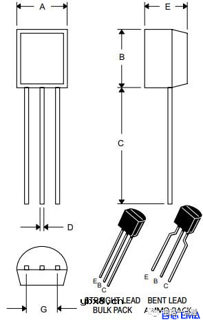 S8050三极管引脚图和工作原理讲解