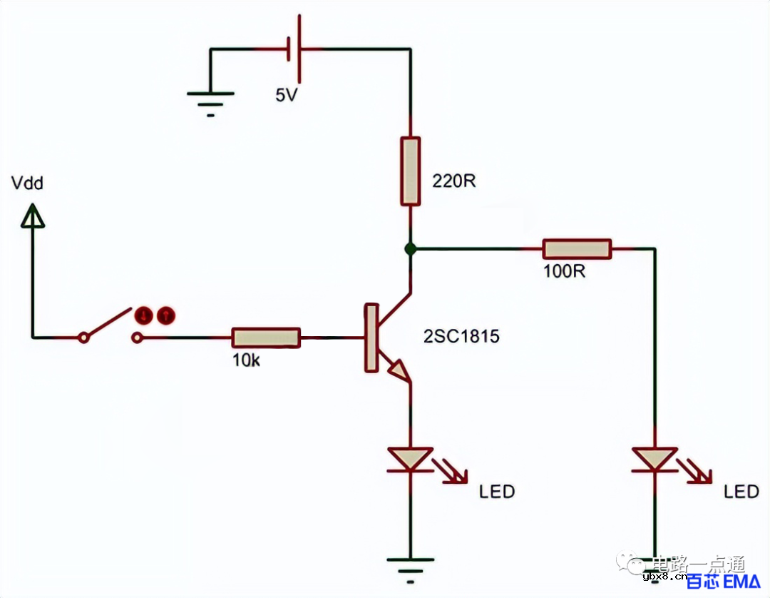 C1815三极管引脚图和电路图 C1815三极管的工作原理和应用电路