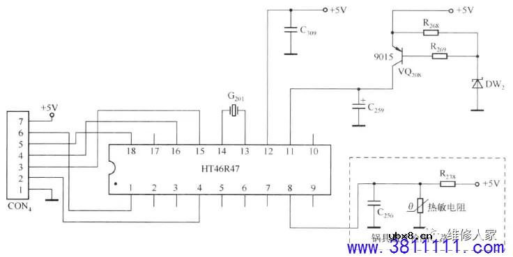电磁炉通电不加热及自动关机故障检修方法。 