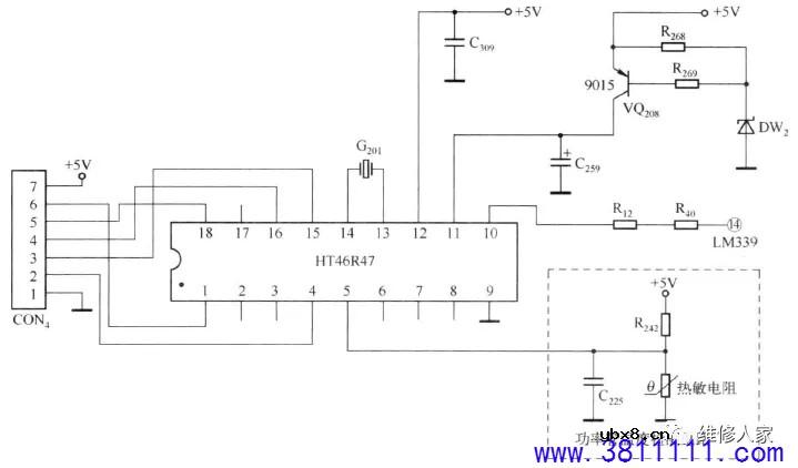 电磁炉通电不加热及自动关机故障检修方法。 
