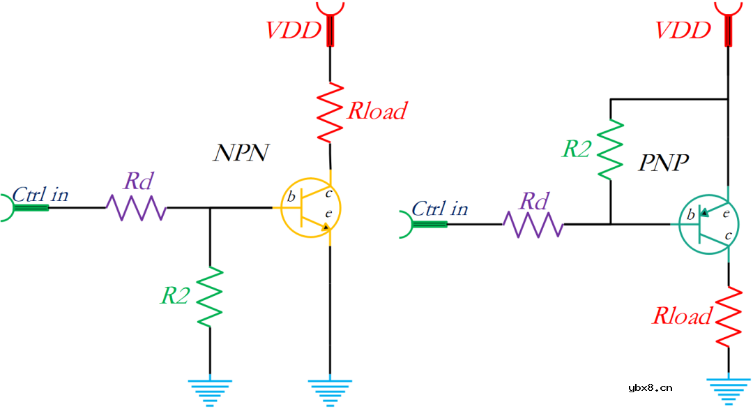 如何计算晶体管开关电路-2 如何计算晶体管开关电路-2