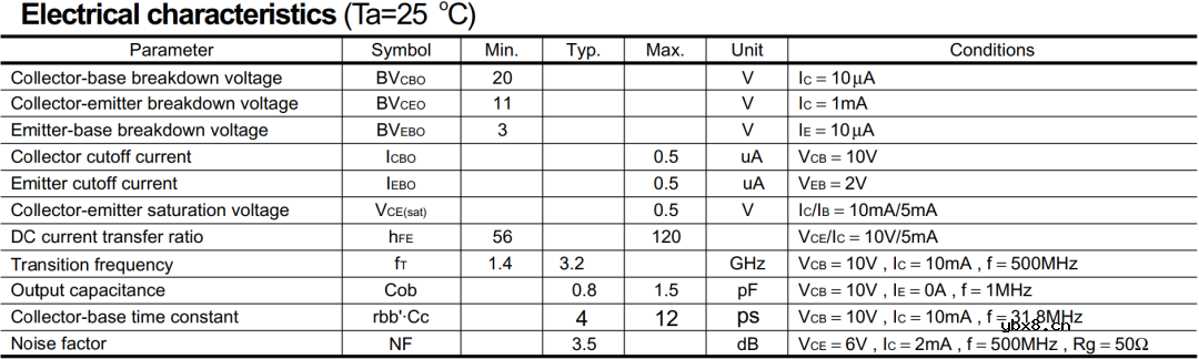 如何计算晶体管开关电路-1