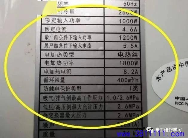 所有电器功率都用瓦，为什么空调要用匹？一匹等于多少瓦？ 