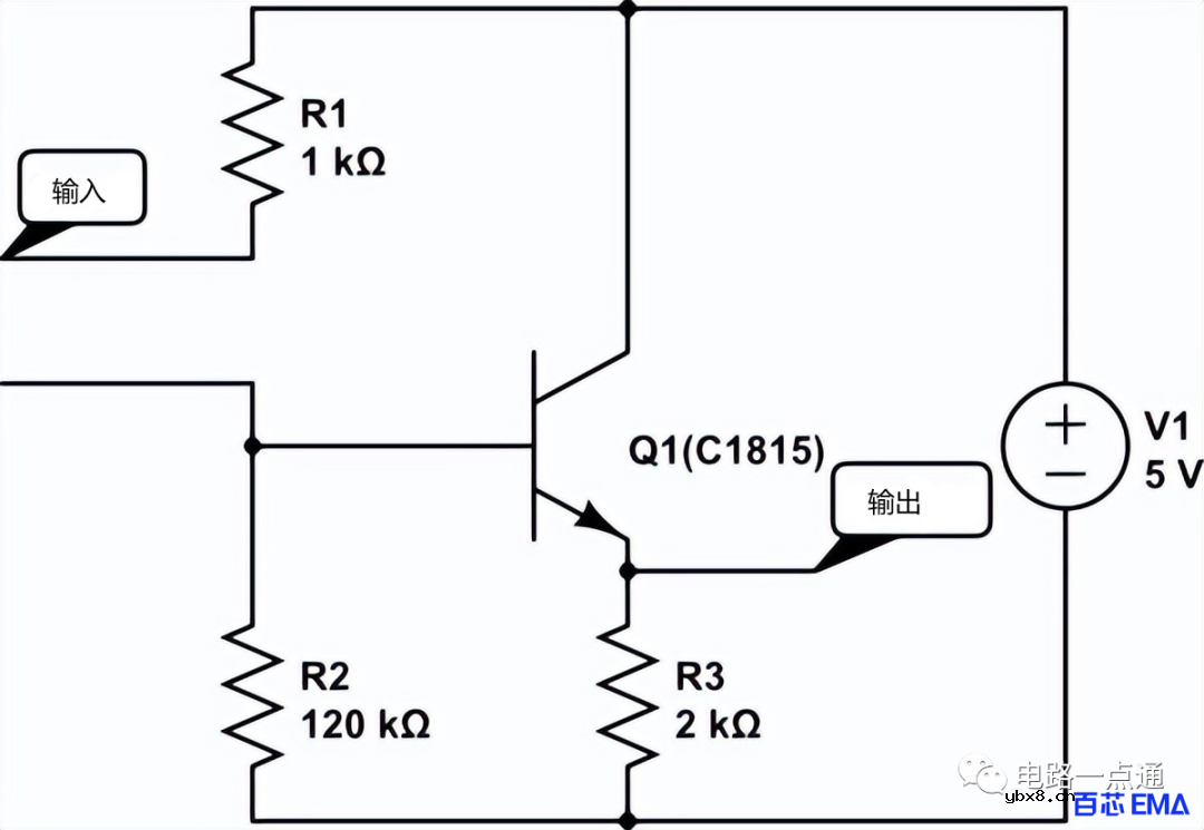 C1815三极管引脚图和电路图 C1815三极管的工作原理和应用电路