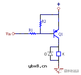 介绍10种三极管开关驱动电路图 NPN和PNP三极管原理及电路设计