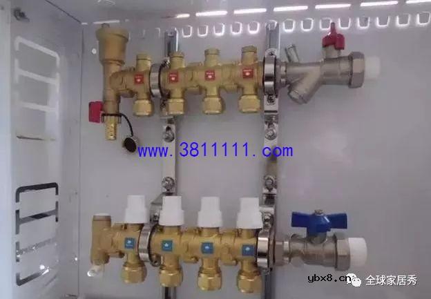 这才是地暖分集水器的正确安装使用方法，没做好日后麻烦事不断 