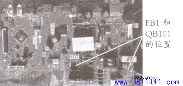 王牌L32F1601B液晶电视机三无的维修 