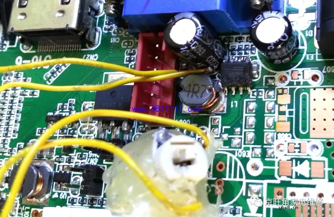 液晶彩电降压DC-DC芯片的代换 