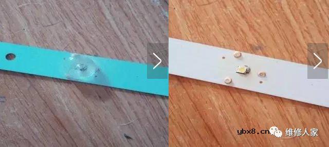 LED液晶电视机LED屏背光（灯条）的维修分享。 