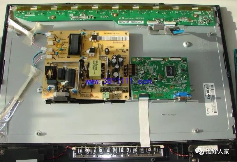 新手教程液晶显示器高压板坏的现象及维修思路 