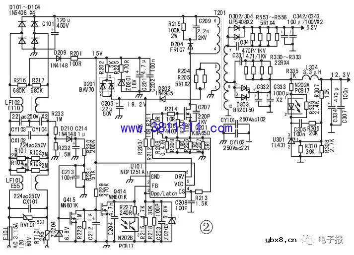 长虹HSS35D-1M型(电源+LED背光驱动)二合一板原理与检修 （一） 