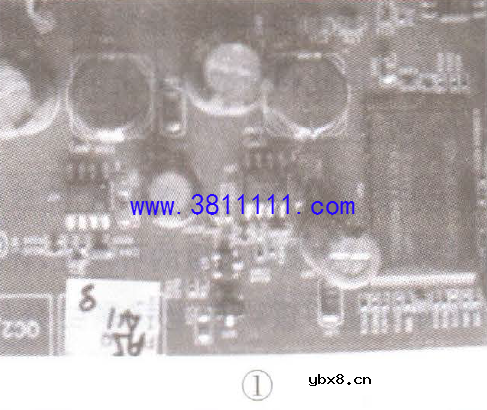 创维42E500E型液晶彩电，上电后绿灯亮，但二次不开机 