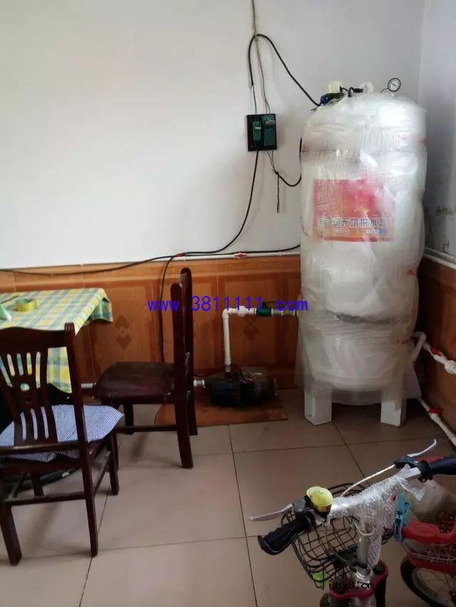 农村建楼房，水压不足，三四楼几乎都没水怎么办 