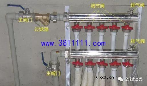 这才是地暖分集水器的正确安装使用方法，没做好日后麻烦事不断 