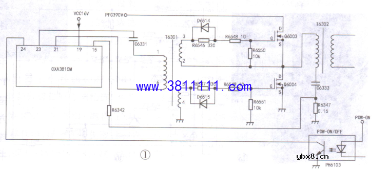 索尼KDL-46EX520液晶彩电不开机故障检修 