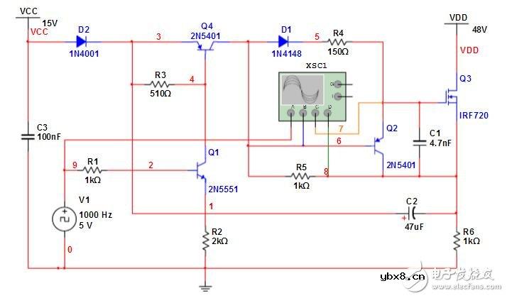 nmos高端驱动自举电路