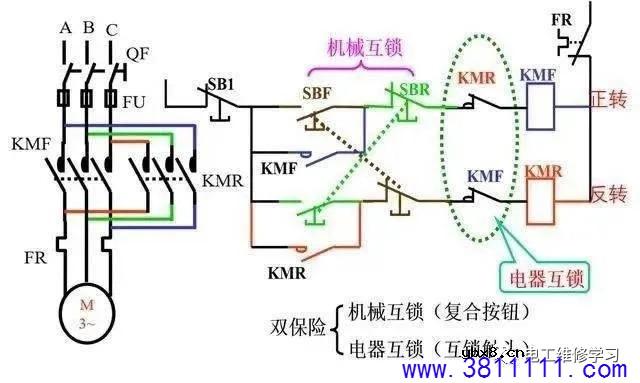 电工识图难？掌握这4种基本控制电路，看电路不再难 