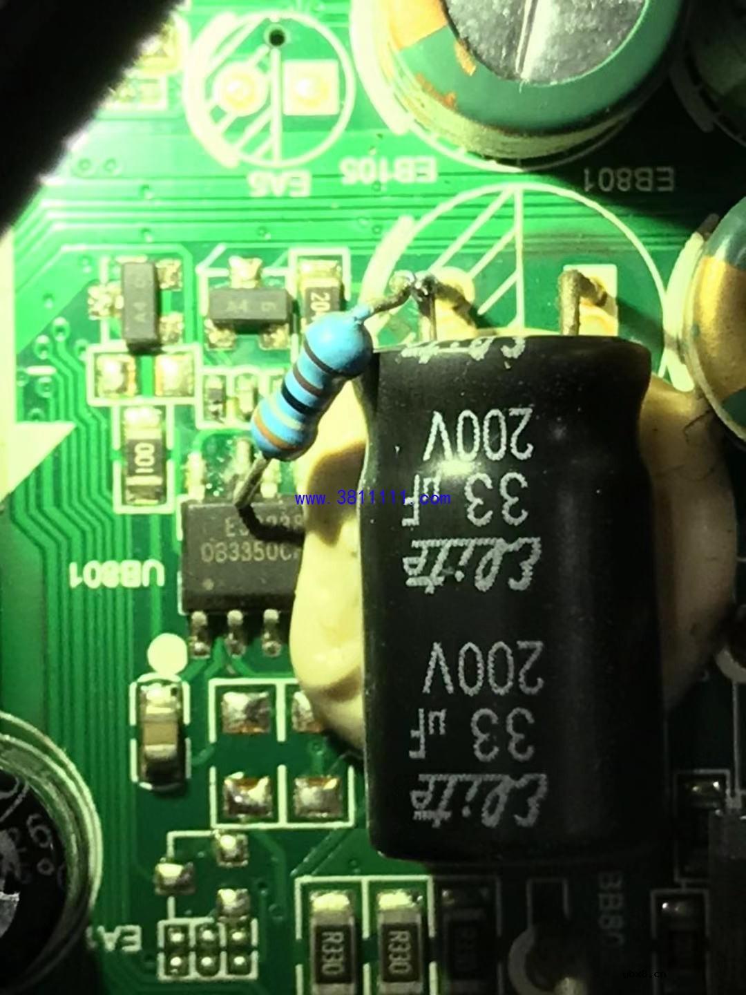 HCN HC3201黑屏维修 