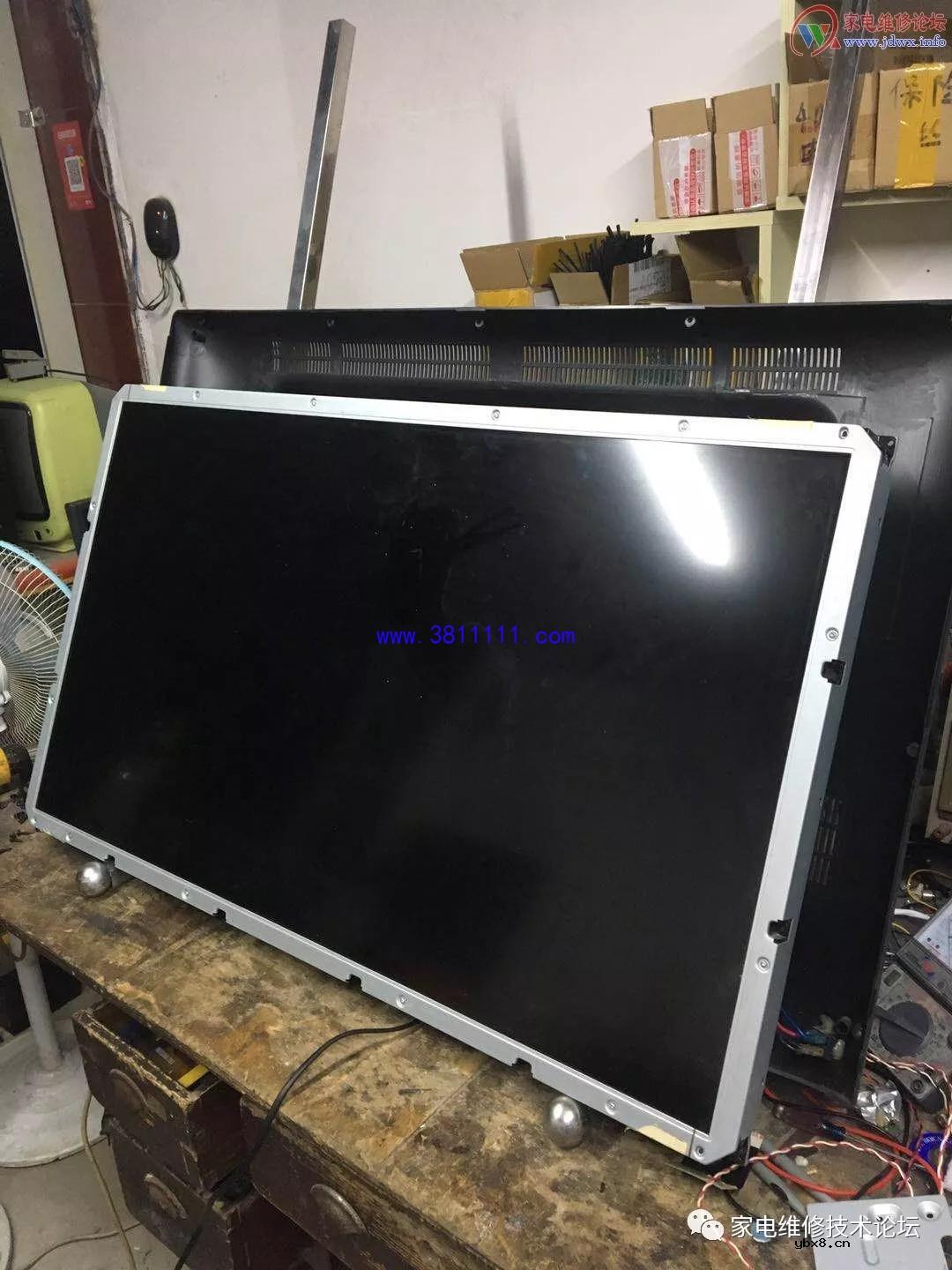 TCL液晶电视L42E9FE此款老液晶大小屏通病 