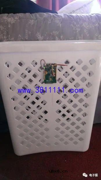 自制垃圾满提醒智能垃圾桶 