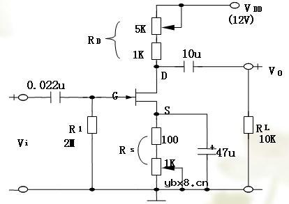 场效应管的基本应用:共源极放大器