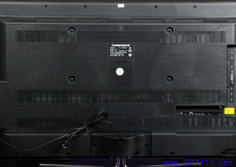 长虹UD50C6000ID液晶电视机,上电后指示灯亮,但二次不开机的维修 