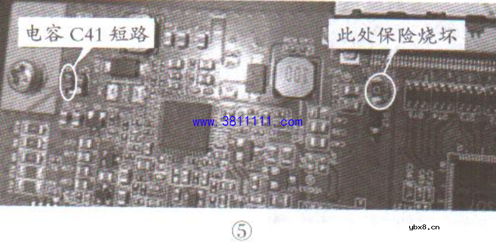 小米L49M5型液晶彩电,开机后背光亮,灰屏的维修案例 