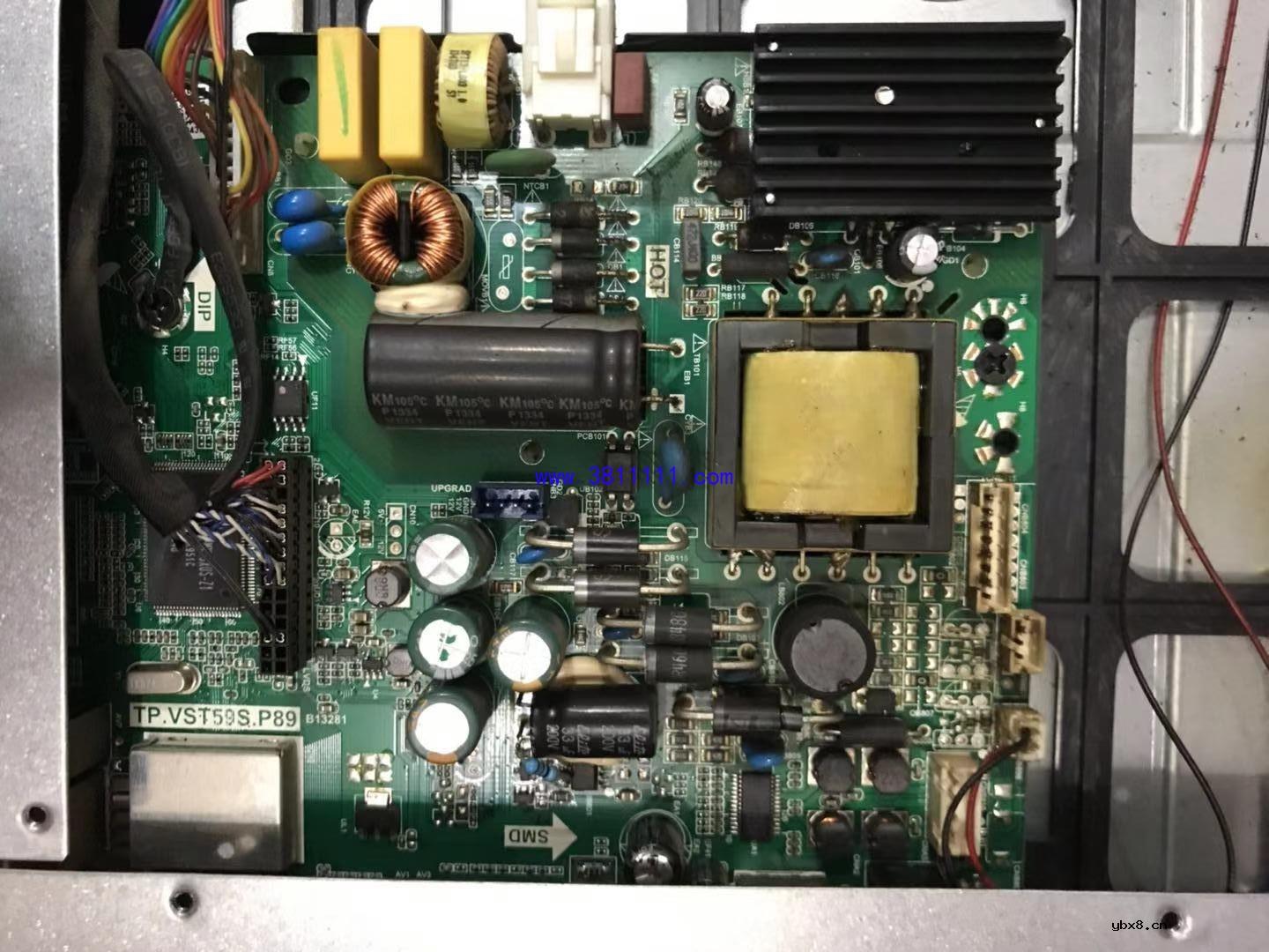 HCN HC3201黑屏维修 