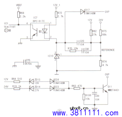创维55E710S液晶彩电开机一段时间后机内发出异响，图像闪烁，随后自动关机的维修 