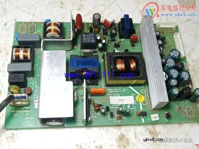创维液晶电视42M11HF电源板的维修 