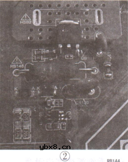 海尔LE32A30G型液晶彩电屡损开关管检修 