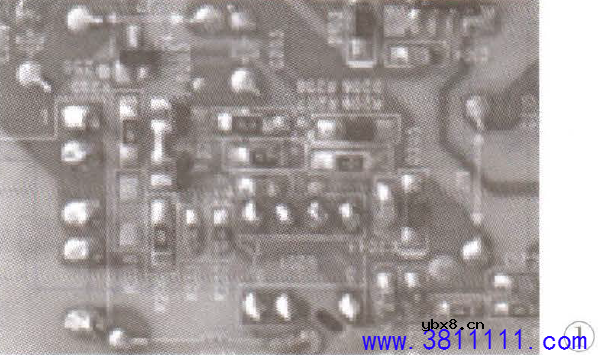 TCL L26E5300B 型液晶电视，上电后待机灯不亮，不开机的维修 