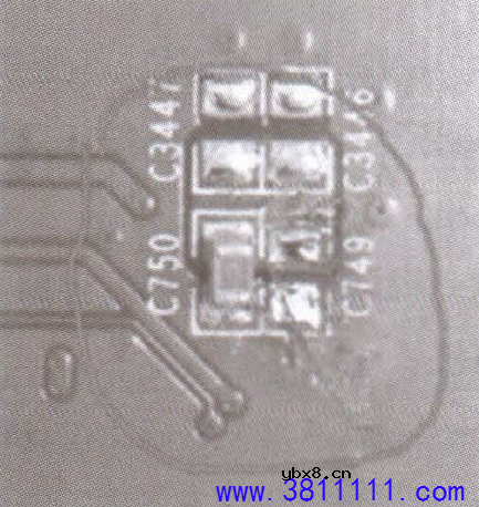 海信LED58K300U型液晶彩电，上电后面板红灯一直闪烁，不能二次开机 
