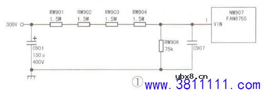 康佳LED32F3200E型液晶彩电有时能开机，有时不开机的维修 