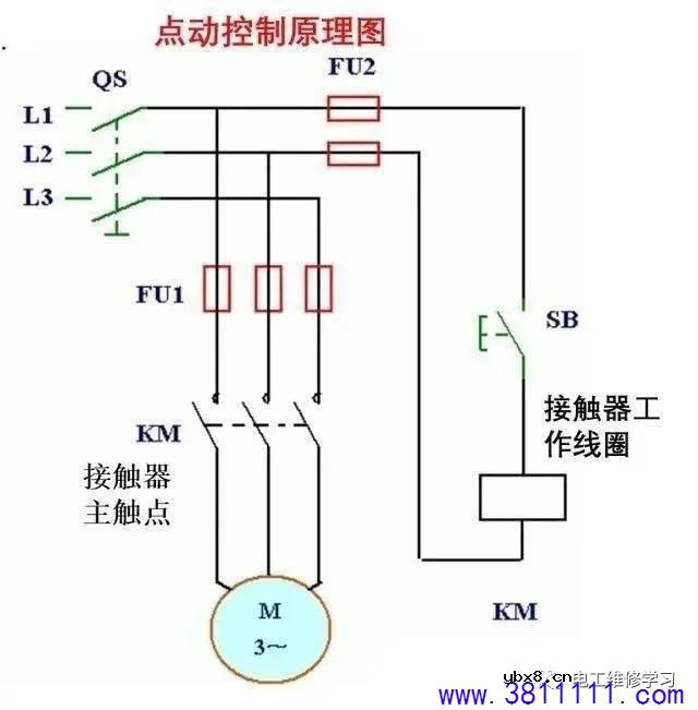 电工识图难？掌握这4种基本控制电路，看电路不再难 