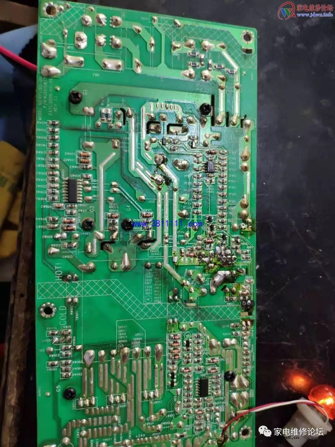 康佳液晶电视LC32DS60C时而不开机故障维修 