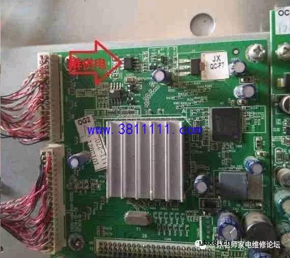 创维46E60HR液晶电视暗屏故障维修 