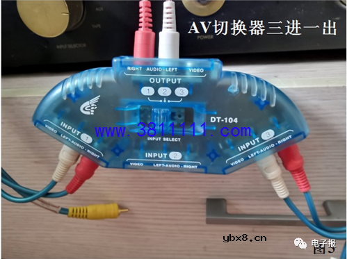 利用钮子拨动开关实现功放机快速切换 