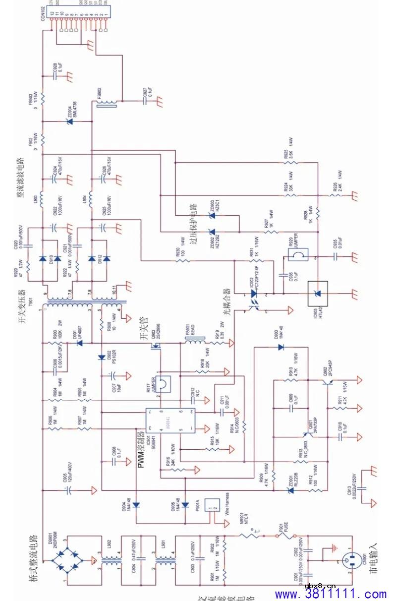 液晶显示器电源电路常见故障维修实战经验分享 