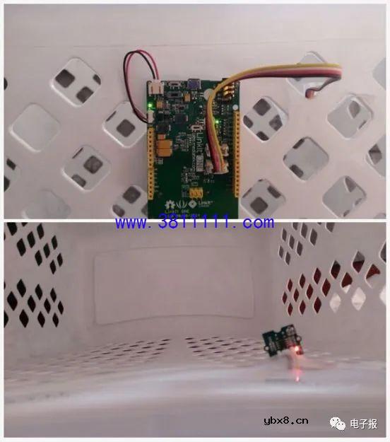 自制垃圾满提醒智能垃圾桶 