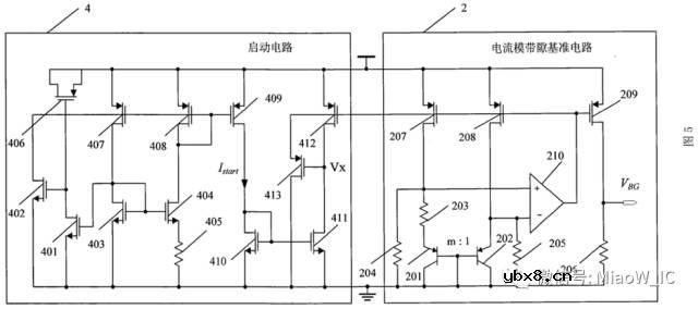 用于基准电压产生的启动电路设计