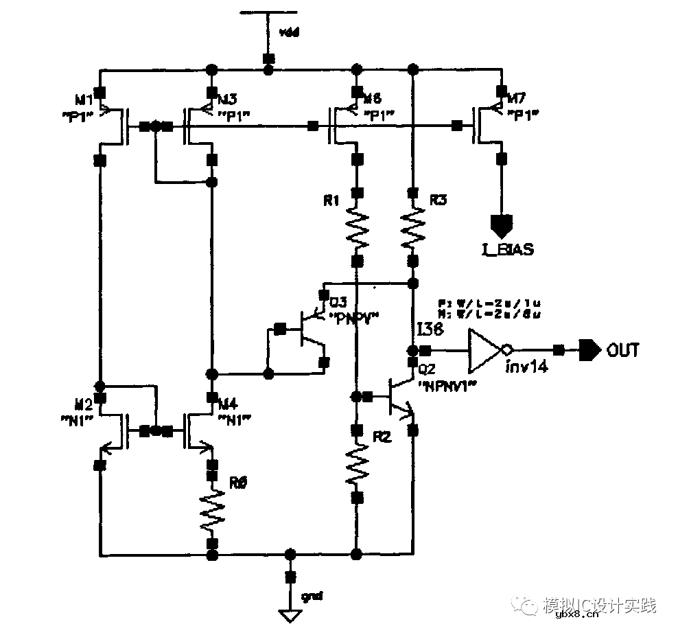 介绍一个两级Miller补偿轨到轨运算放大器及其设计要点